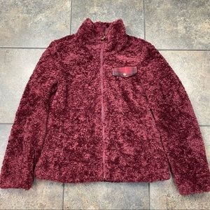 Women’s Pendleton Full Zip Fuzzy Fleece Jacket Size Small